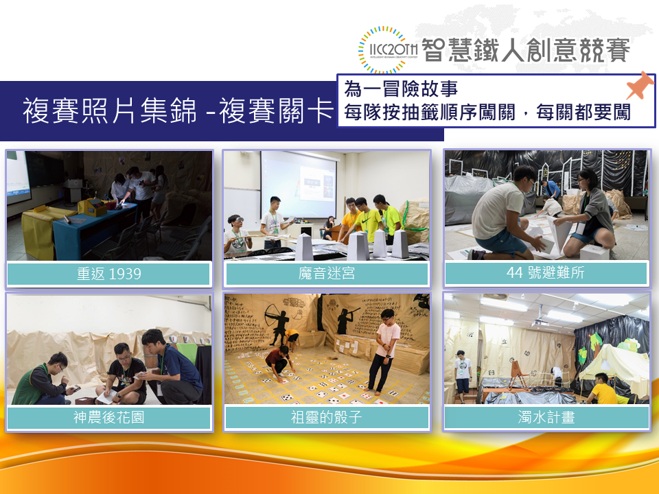 複賽關卡一：冒險故事照片